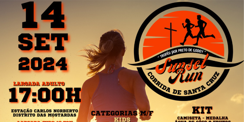 SUNSET RUN - CORRIDA DE SANTA CRUZ 5K